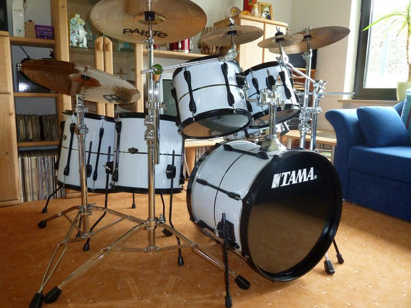 Tama Rockstar 20" 10" 12" 14" 16" Customized