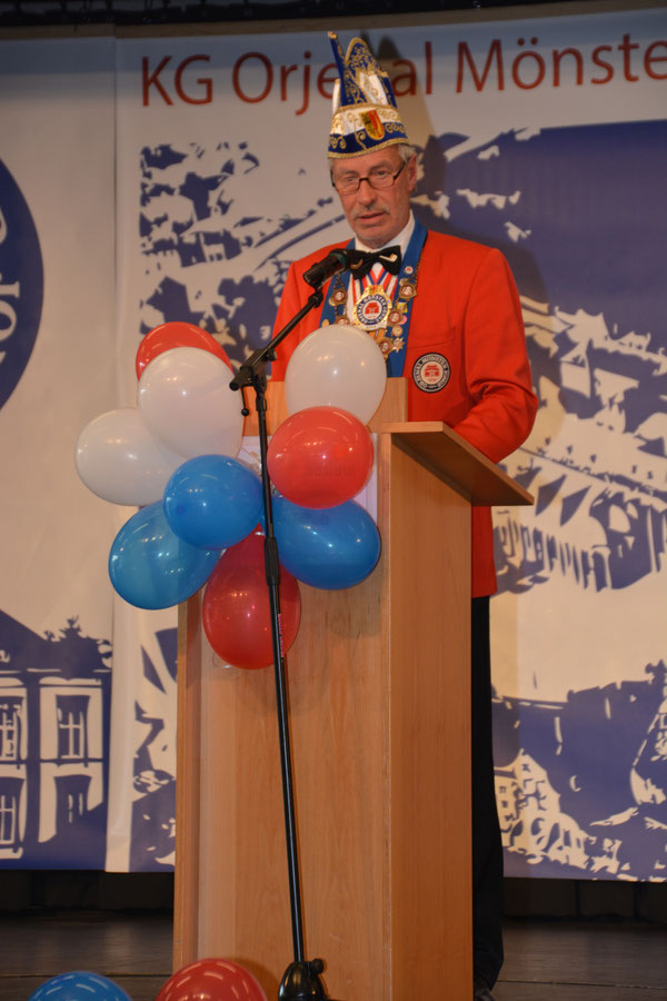 Unser Präsident und erster Vorsitzende Manfred Arnold
