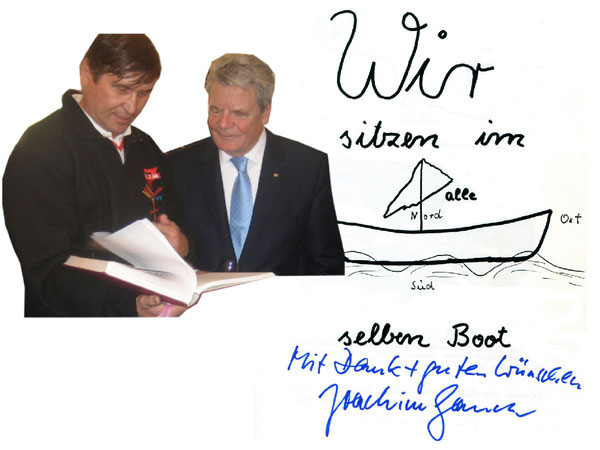 1990 führte die Realschule Sulingen, die Oberschule Havelberg und eine Gruppe vom CVJM Wolfsburg / Diakonie Wolfsburg eine  Paddeltour zur deutschen Einheit unter dem Motto "Wir sitzen im selben Boot" durch. Bundespräsident Joachim  Gauck war begeistert.