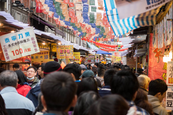 台湾・台北　春節 迪化街