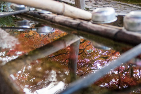 京都京田辺 一休寺 手水舎