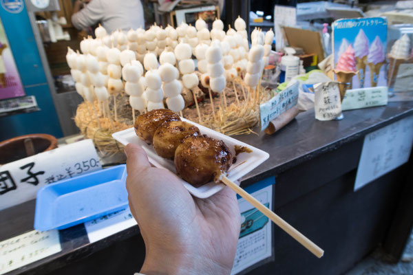 京都大原三千院のお団子