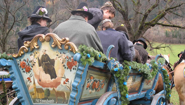 Hl. Leonhard bitt für uns! - Leonhardifahrt nach Fischhausen