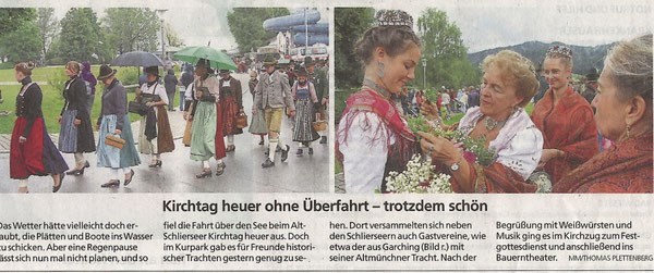 Bericht im "Münchner Merkur" 4.8.2025