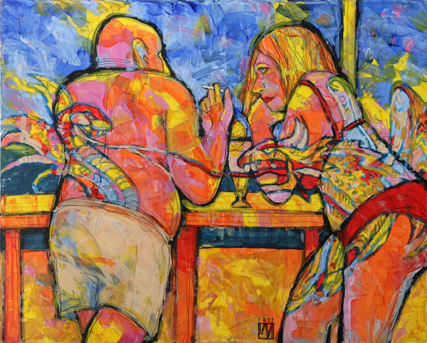 Tattoo, 100 x 80 cm