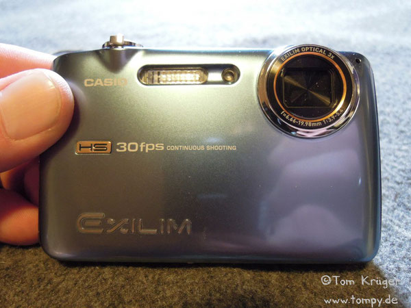 Casio Exilim Ex-Fs 10, 9.1 Megapixel, 6.0 megapixel @ 30fps, 1:3.9 - 5.4, f=6.66mm - 19.98mm