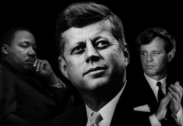 Martin Luther King John Fitzgerald Kennedy JFK Robert Kennedy RFK