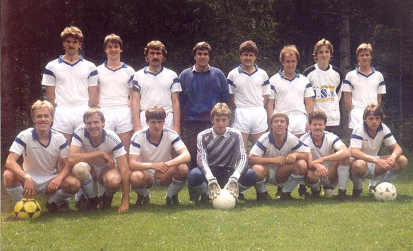 2. Mannschaft Rückrunde 1986/87