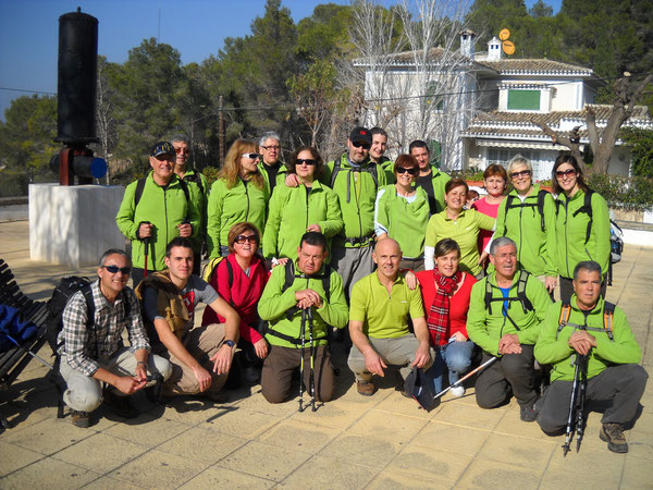 GRUPO SENDERISTA BALADRE CON ELENA BASTIDAS