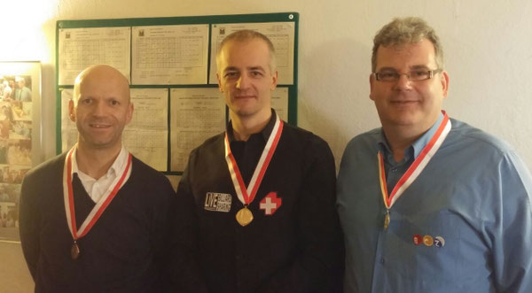 vlnr Pierre-Alain, Xavier, Joost