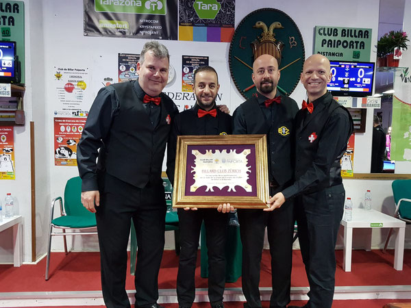 vlnr: Joost, Kenan, Bezo, Pierre-Alain (Archivbild von 2017)