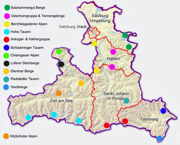 Salzburg - Wizi´s Bergwelt - Das Tourenportal