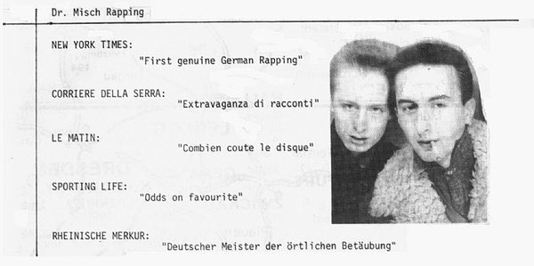 Label-Folder 1980: Pierangelo & Matt