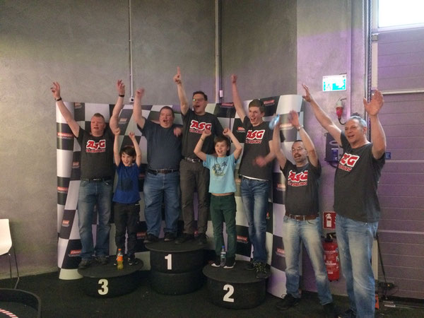 Siegerehrung vom Großen Preis der ASG in Oberasbach.