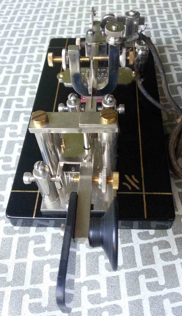 Vibroplex Patent-457, replica of Martin Odenbach DK4XL.