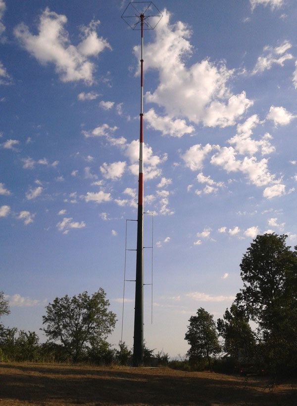 FIGURA 6 - Antenna da stazione fissa, BIG GUN.