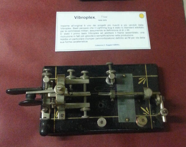 Vibroplex original, T-bar variation.  1926