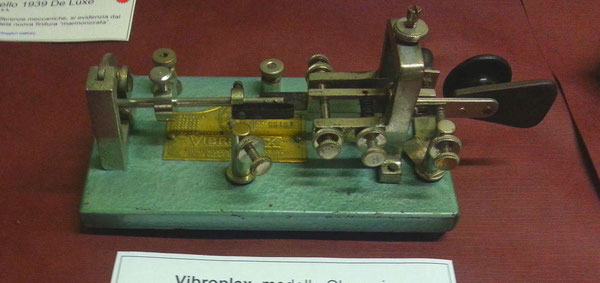Vibroplex Original green coloured. 1929