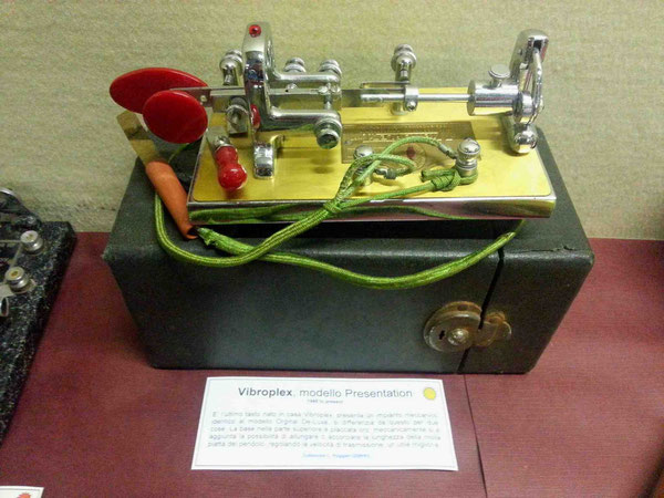Vibroplex De Luxe, model Presentation. 1948