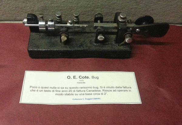 Cote bug. - O.E. Cotie, Canada 1920