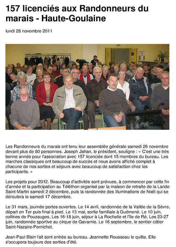 - Ouest-France - 28/11/2011