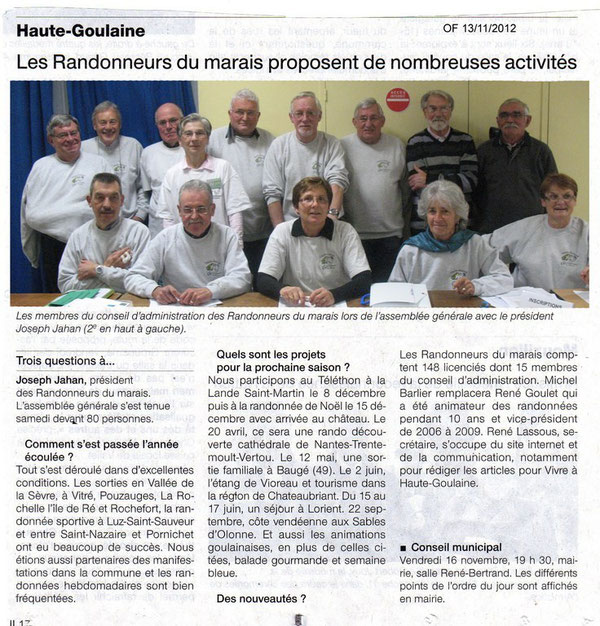- Ouest-France - 13/11/2012