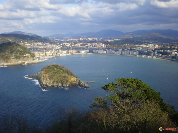 La baie de San Sébastien