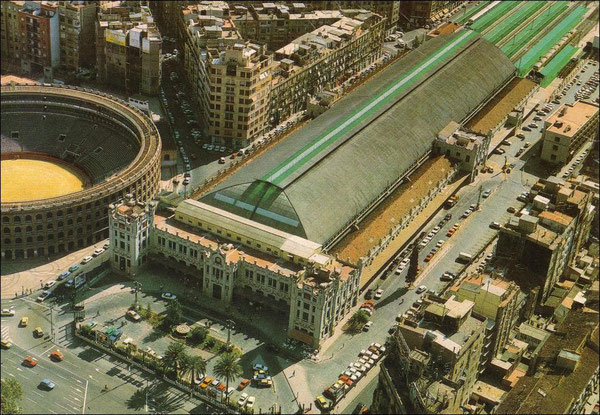 Vista aérea de la Estación Valencia Norte