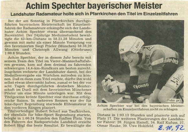 Quelle: Landshuter Zeitung 02.10.1992