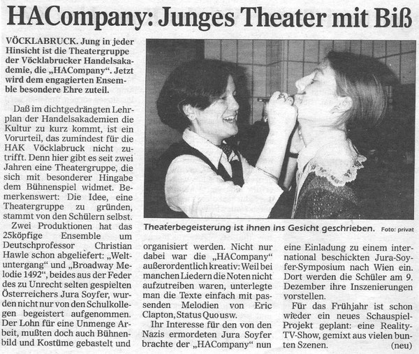 Oberösterreichische Nachrichten, 27.11.1997