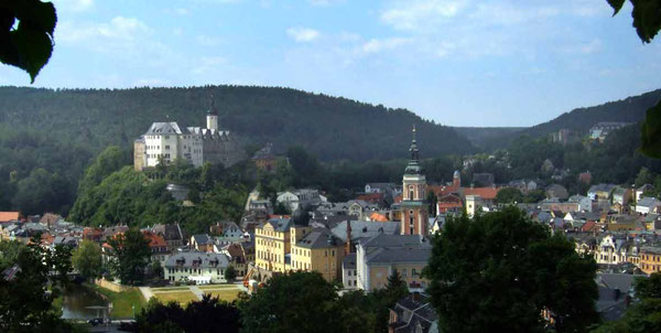 Stadtrundgang Stadtführung Residenzstadt Greiz Oberes Schloß mit Museum Information Göltzschtalbrücke Tourist .de Nachtwächter Greizer Vogtland Vogtländer