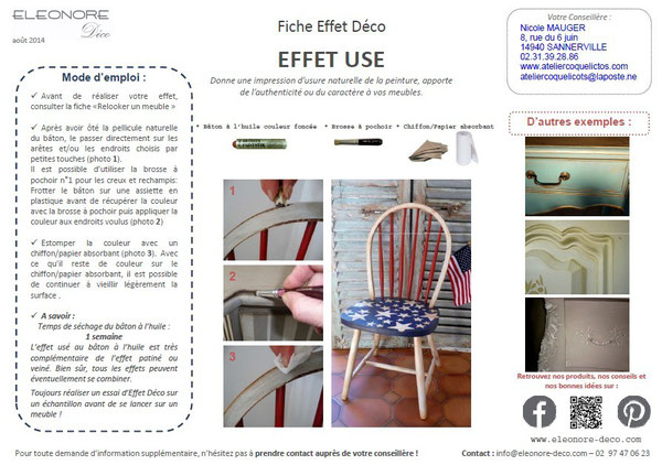 Effet vieilli ou usé