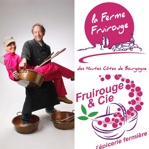 Isabelle & Sylvain et leur fils Camille devant la ferme Fruirouge