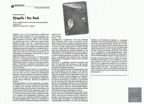 musikpraxis / Fidula Verlag Sept. 2012