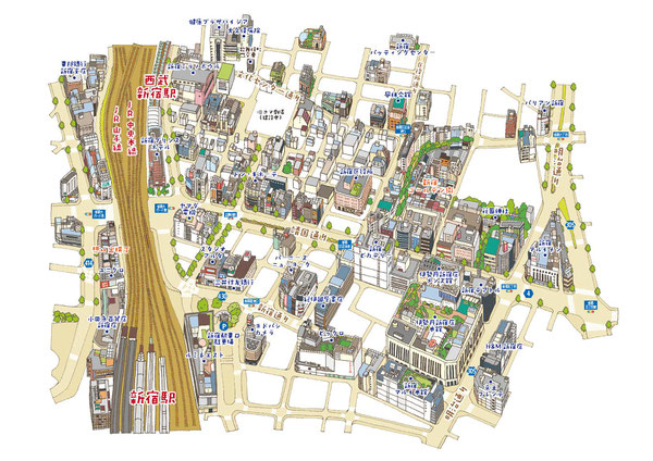 新宿マップ