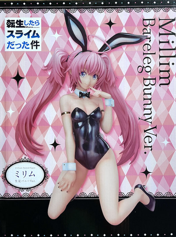 Millim Bare Leg Bunny Ver. 1/4 That Time I Got Reincarnated as a Slime Anime Statue 30cm B-Style Freeing