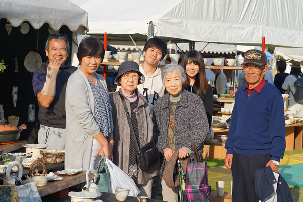 仲本律子　R工房　女性陶芸家　ブログ　火まつり　笠間市　陶炎祭