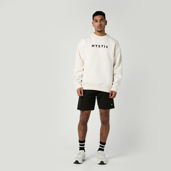 Mystic Brand Crew Sweater Off White bei WindSucht in Hamminkeln
