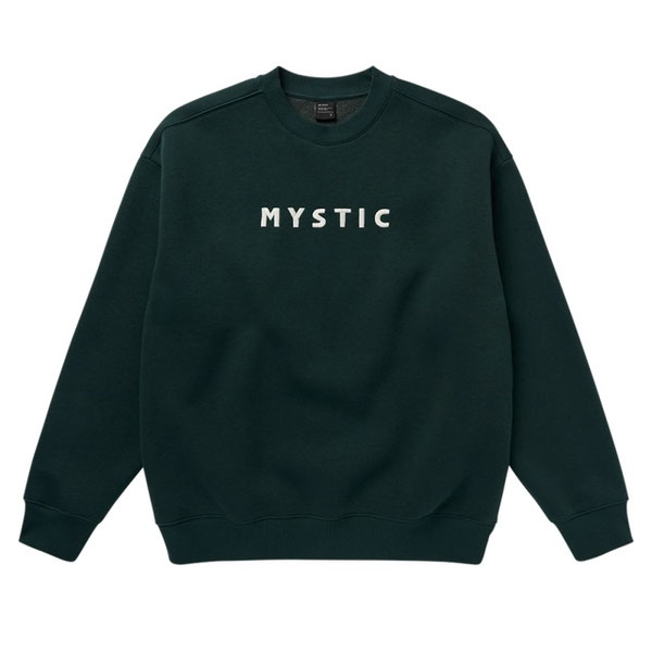 Mystic Brand Crew Sweat Cypress Green bei WindSucht in Hamminkeln NRW