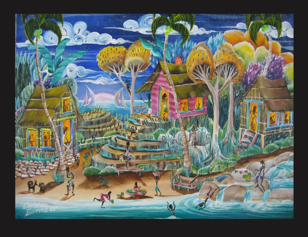 Noches de la Luna Rosa 130x80cm    $275.- Sold!