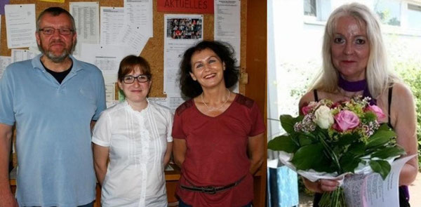 v.l.n.r.: Uwe Gröbel, Nadja Maurer, Traudel Gehrlein, Marliese Hirsch (es fehlt Maren Geiger)