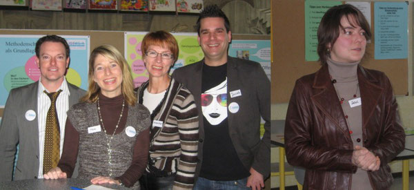 Von links nach rechts: Marco Rieder, Daniela Micek, Marianne Ochsenreither, Daniel Jacob und Marcelle Detzel