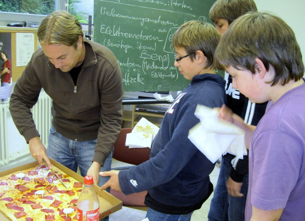 Pizza schmeckt immer
