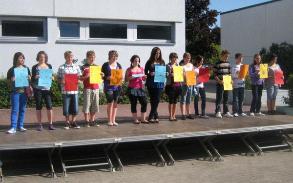 Eine tolle Idee hatte die Klasse 7c
