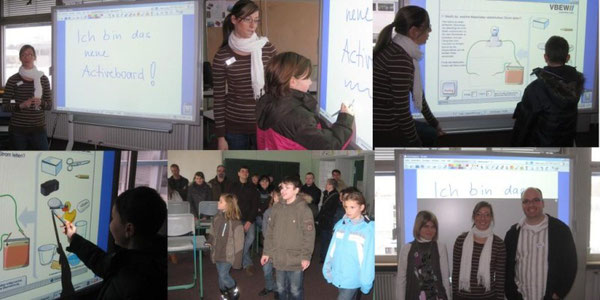 Die Arbeit mit dem Activeboard macht einfach Laune