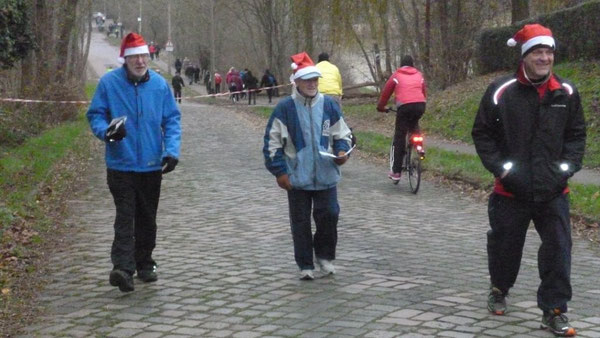 Rudi - Werner - Frank vor dem Start