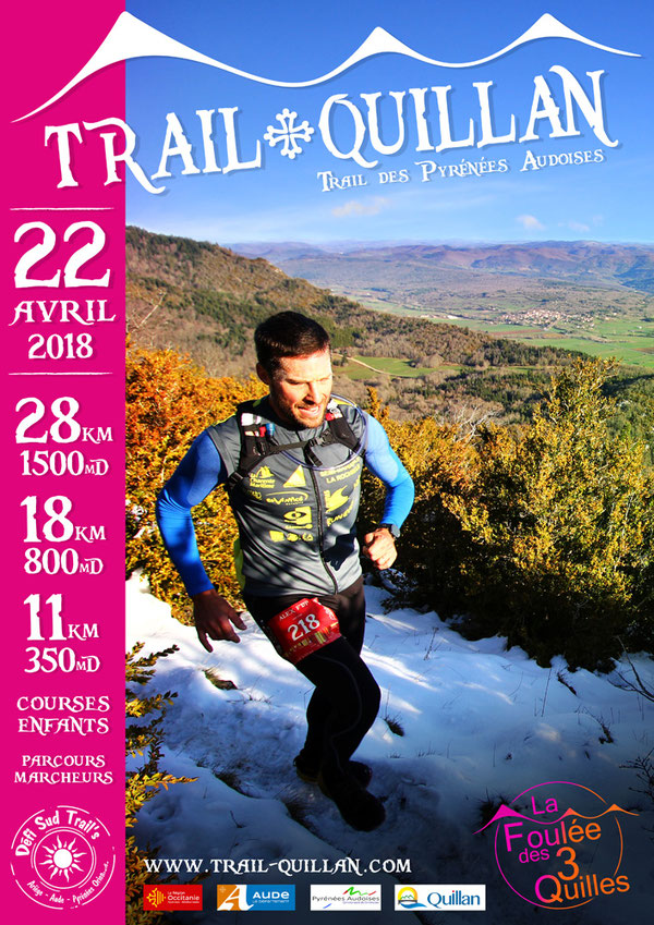 Affiche Trail Quillan 2018
