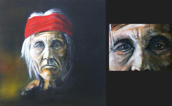 Olivier Bonnelarge, artiste peintre, peinture figurative 