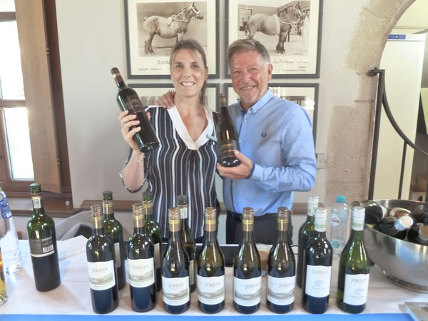 met Thea van der Merwe van Jordan marketing manager Stellenbosch South Africa