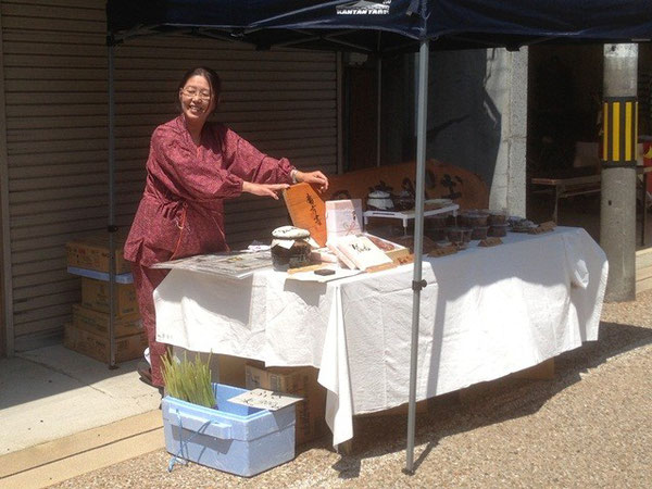 土助梅園 恵那まちなか市出店